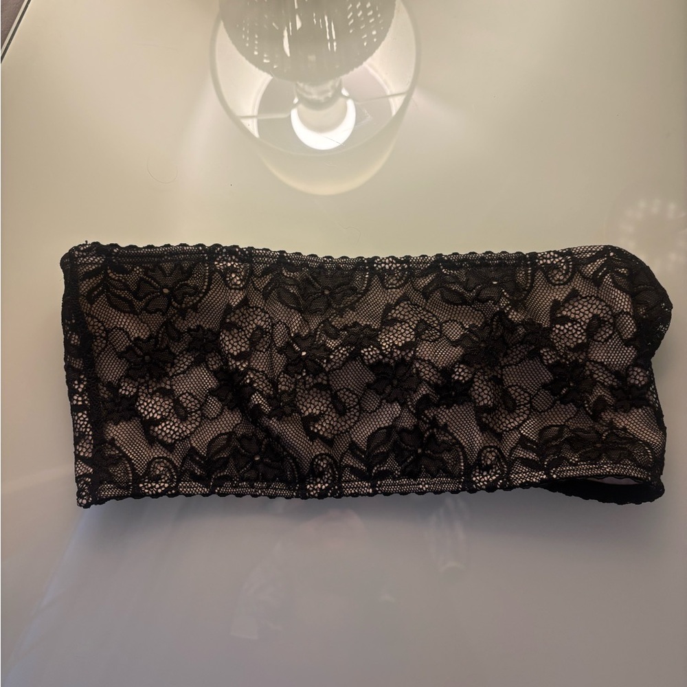 Top Secret Black Lace Bandeau